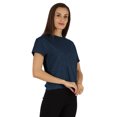 thumbnail image 2 of Inkmeso T-Shirt à Manches Courtes pour Femmes Épaules Tombantes Col Rond T-Shirts d'Été Décontractés, 2 of 7