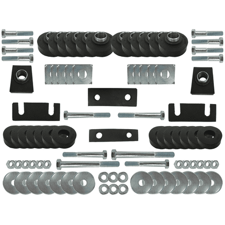 Body Mount Bushing and Hardware Kit For 1955-1957 Bel Air 150 210 Nomad Sedans