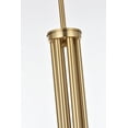 thumbnail image 3 of Living District Layne 36" 6-Light Transitional Metal Chandelier in Brass, 3 of 7