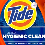 Tide Ultra Hygienic Clean Liquid Laundry Detergent, Original Scent, 73 fl oz, 52 Loads