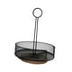 thumbnail image 2 of Soporte para salsas y condimentos, estante de almacenamiento de Metal, cesta giratoria para almacenamiento de condimentos, 2 of 9