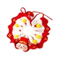 thumbnail image 4 of Collar de gato de año Nuevo, collar festivo para perro, accesorio para fotografía, decoración para mascotas, Collar de perro de año Nuevo para gatos y SG, 4 of 10