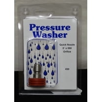 Royal Brass And Hose 1/4" X 0’ X 060 Qd Nozzle Red #20