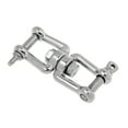 thumbnail image 3 of Marine 304 Stainless Steel Anchor Chain Connector Swivel Double Shackle M8, 3 of 6