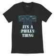 thumbnail image 5 of It's a Philly Thing Funny V-Neck T-shirt Philadelphia Championship City of Brotherly Love Football League Fan Tee, 5 of 7