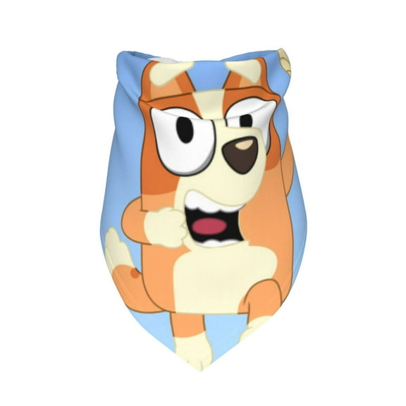 Gokiu Bluey for Dog Bandana 1 Pack Premium Durable Triangle Scarf Washable Dog Bandana Boy Birthday Suitable for Neutral Large Dogs
