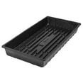thumbnail image 2 of SUNPACK 10" x 20" Indoor Gardening Extra Strength Plastic Seeding Tray without Holes for Greenhouses, Black, 2 of 3