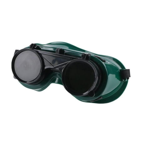 

Welding Cutting Welders Safety Goggles Glasses Flip Green Dark Lenses Up E8E1