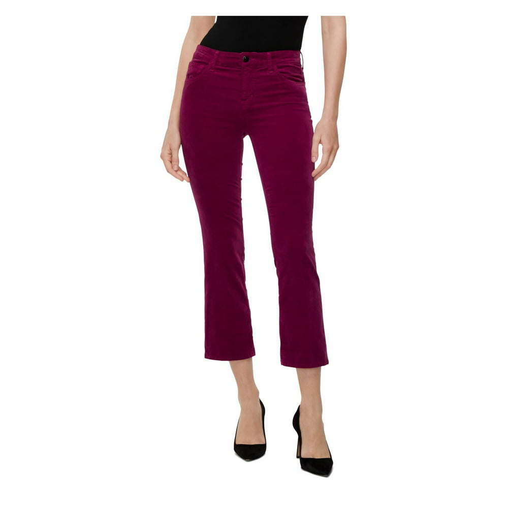 J BRAND - J BRAND Womens Purple Boot Cut Jeans Size 25 Waist - Walmart ...