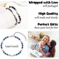 thumbnail image 4 of Mothers Day Gifts for Mom Aunt New Mom to Be Bonus Mom Mother in Law, Tiny Stone Bracelets Birthday Christmas Jewelry Presents for Women, 4 of 5