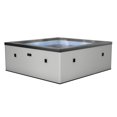 thumbnail image 1 of Wave GARDA, Hot Tub & Spa, Rigid Eco Foam Walls, All-in-One Integrated, 6 Person, Portable, Skin Changeable, Energy Efficient, Quiter, Square – GRAPHITE RATTAN, 1 of 8
