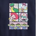 thumbnail image 3 of Toy Story 4 - Sunny Side Up Grid - Toddler & Youth Crewneck Fleece Sweatshirt, 3 of 5