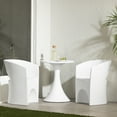 thumbnail image 1 of South Shore Dalya Table and Chairs Bistro Set, in White, 1 of 12