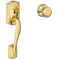 thumbnail image 1 of Poignée d'Entrée avant avec Bouton de Porte Géorgien, Demi-Poignée Inférieure, Bronze Vieilli, FE CAM, Géo, 1 of 1