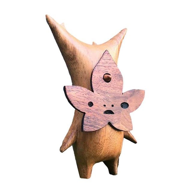 Korok Statue, Wooden Korok Family, Natseekgo Craft Gift for Game Lovers ...