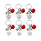 thumbnail image 1 of 6st Lärarpresent för kvinnor Nyckelring Tack presenter till lärare A, 1 of 5