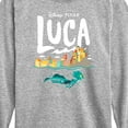 thumbnail image 3 of Luca -  Coastal Sea Monster - Toddler And Youth Long Sleeve Graphic T-Shirt, 3 of 5