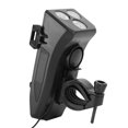 thumbnail image 3 of Luz de bicicleta recargable por USB multifuncional, soporte de carga de luz de bocina, 4 en 1, 3 of 5