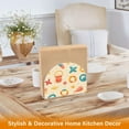 thumbnail image 6 of Yayeee Napkin Holder for Table Kitchen Paper Tissue Organization, Beach Pattern, 6 of 8