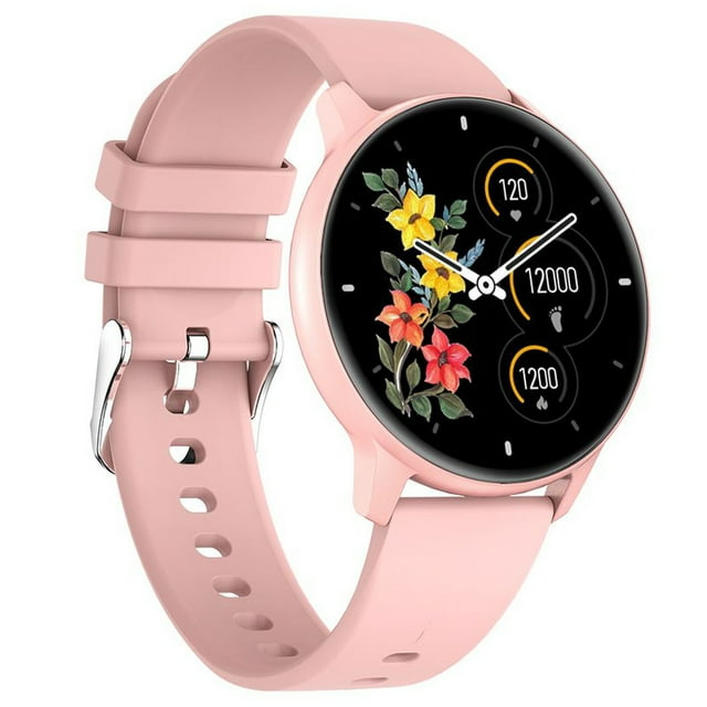 Smartwatch Bluetooth ZL02 Sports Fitness Rosa Resistente al Agua