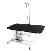 Winado 42.5" x 23.6"  Z-Shape Pet Adjustable Heavy Type Hydraulic Grooming Table, Black