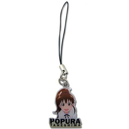 Wagnaria!! Popura Anime PVC Cell Phone Charm Keychain GE-17076