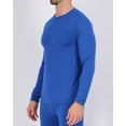 thumbnail image 3 of Real Essentials 4 Piece: Men's Thermal Underwear Sets - Long Sleeve Top & Bottom Fleece Long Johns (Available in Big & Tall), 3 of 5