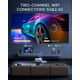 thumbnail image 4 of ROVOMKO Proyector con WiFi 5G Bluetooth 4K 1080P Native Full HD Soporte 8K 600 ANSI 18000 lúmenes para cine en casa, Compatible con Android/IOS/Portátil/XBox/PS4/TV Stick/HDMI/USB/AV/TF Card/VGA/IR, 4 of 5