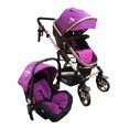 thumbnail image 1 of Sistema de Viaje Angelin Baby  3 en 1 Con Amortiguador Noni Morado, 1 of 3