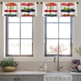 thumbnail image 3 of LALILO Kitchen Curtain Valance Forest Berry Sweet Fruit Berry Rod Pocket Window Curtain 52"x 18" Set of 2, 3 of 5