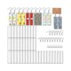 thumbnail image 1 of 50Pcs Sublimation Blank Earrings Rectangular, Heat Transfer Earring Pendant with Earring Bags, DIY------Product code 64342, 1 of 5