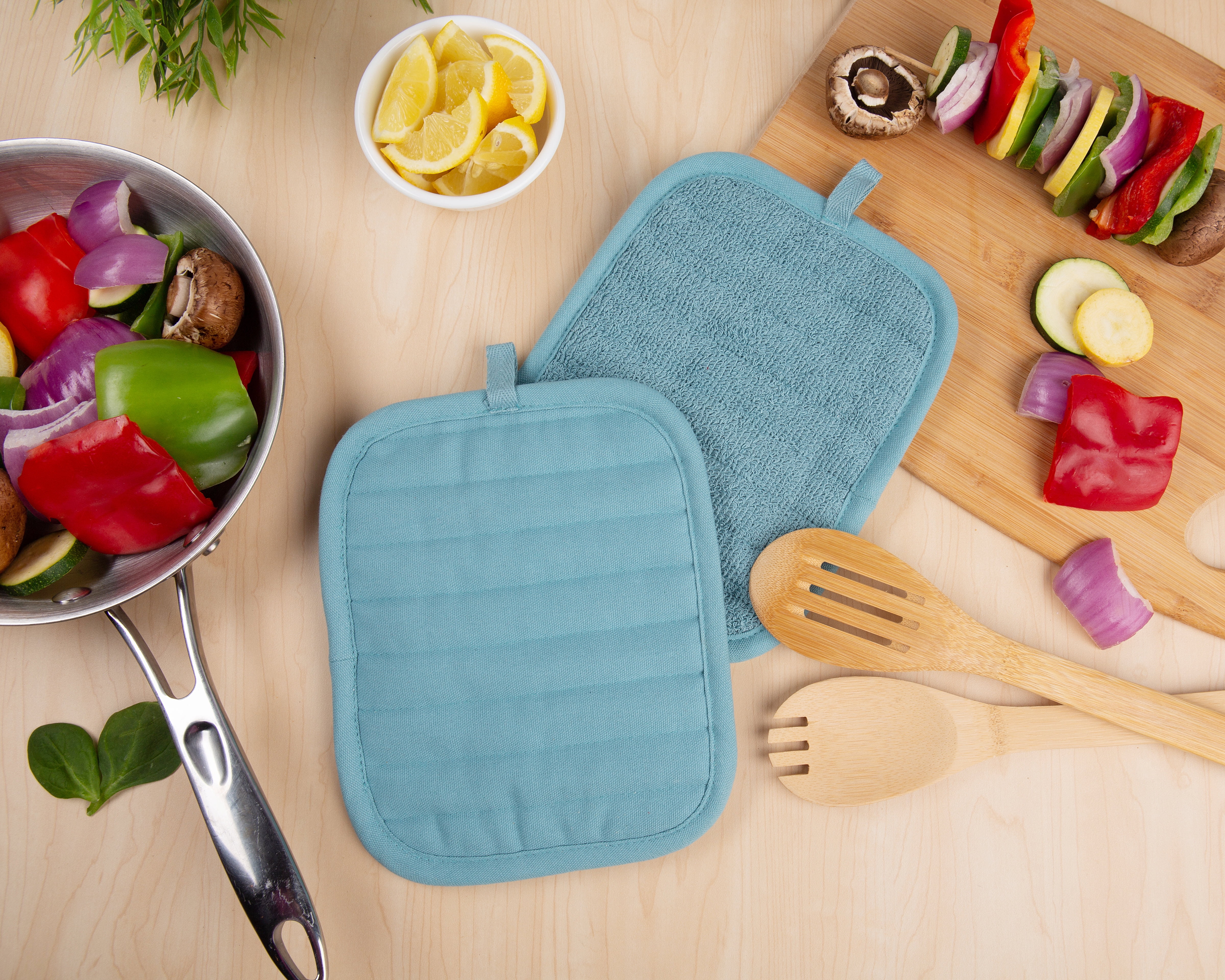 Mainstays 2 Pack Potholder - Teal