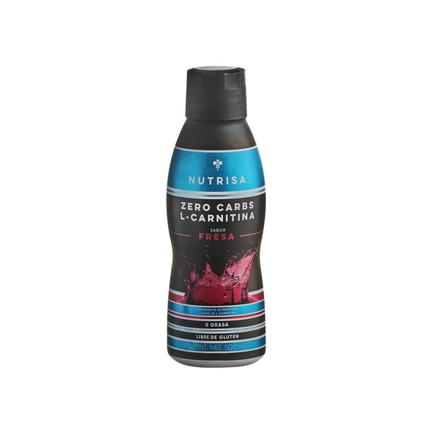 L-Carnitina Nutrisa Zero Carbs sabor Fresa 500 ml | Bodega Aurrera en lnea L-Carnitina Nutrisa Zero Carbs sabor Fresa 500 ml | Bodega Aurrera en lnea