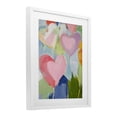 thumbnail image 2 of Stupell Industries Modern Pink Hearts Abstraction White Framed Print Under Glass, 17 x 21, by The Prints Vibe, 2 of 8