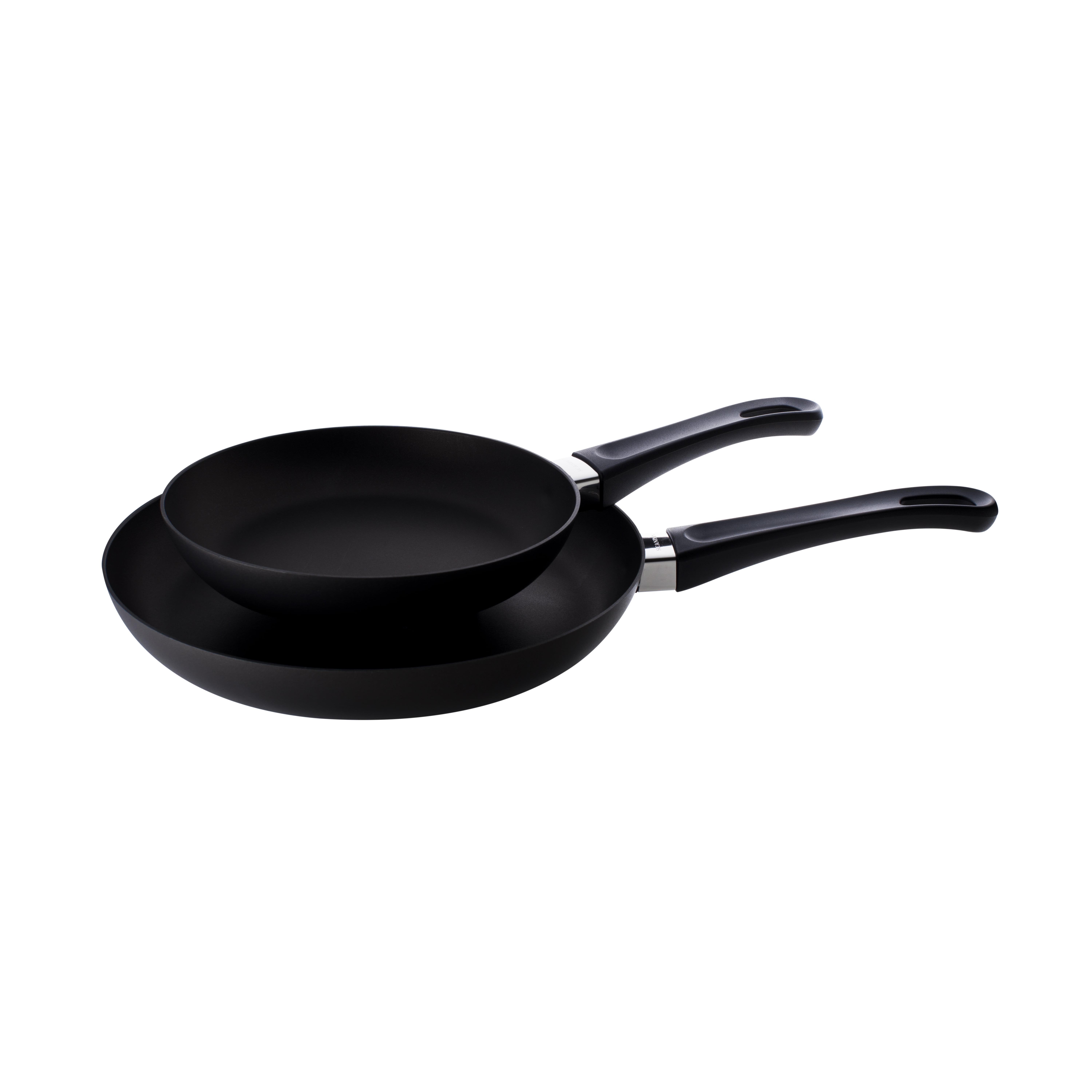 2-Pc Home Kitchen Cookware Tools Nonstick Frying Skillet Fry Pans Set Black 