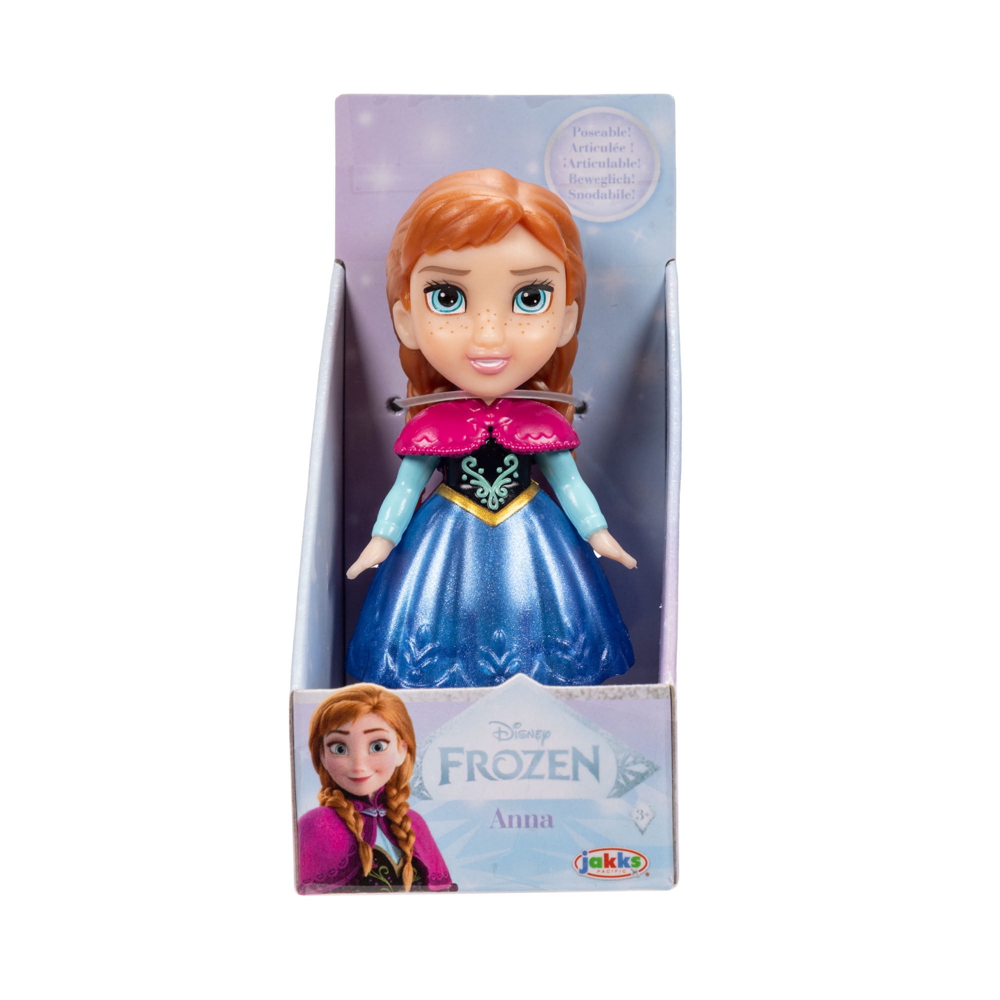 Disney Frozen Mini Doll Anna with Outfit