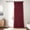 Burgundy, variant on Half Price Drapes Signature Burgundy Extra Wide Velvet Blackout Curtains (1 Panel), 100W X 96L