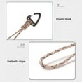 thumbnail image 3 of Aosijia Outdoor Key Lanyard Keychain Triangle Buckle Bearing Strength Camping Hand Rope Carabiner Key Chain for Running Hiking Camping, 3 of 7