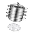 thumbnail image 3 of Olla de cocina de acero inoxidable Strade Fareast Limited 4 capas, 3 of 8