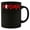 Black, variant on Red Popcorn Bucket 11 oz Coffee Mug - Movie Theme White Ceramic Gift