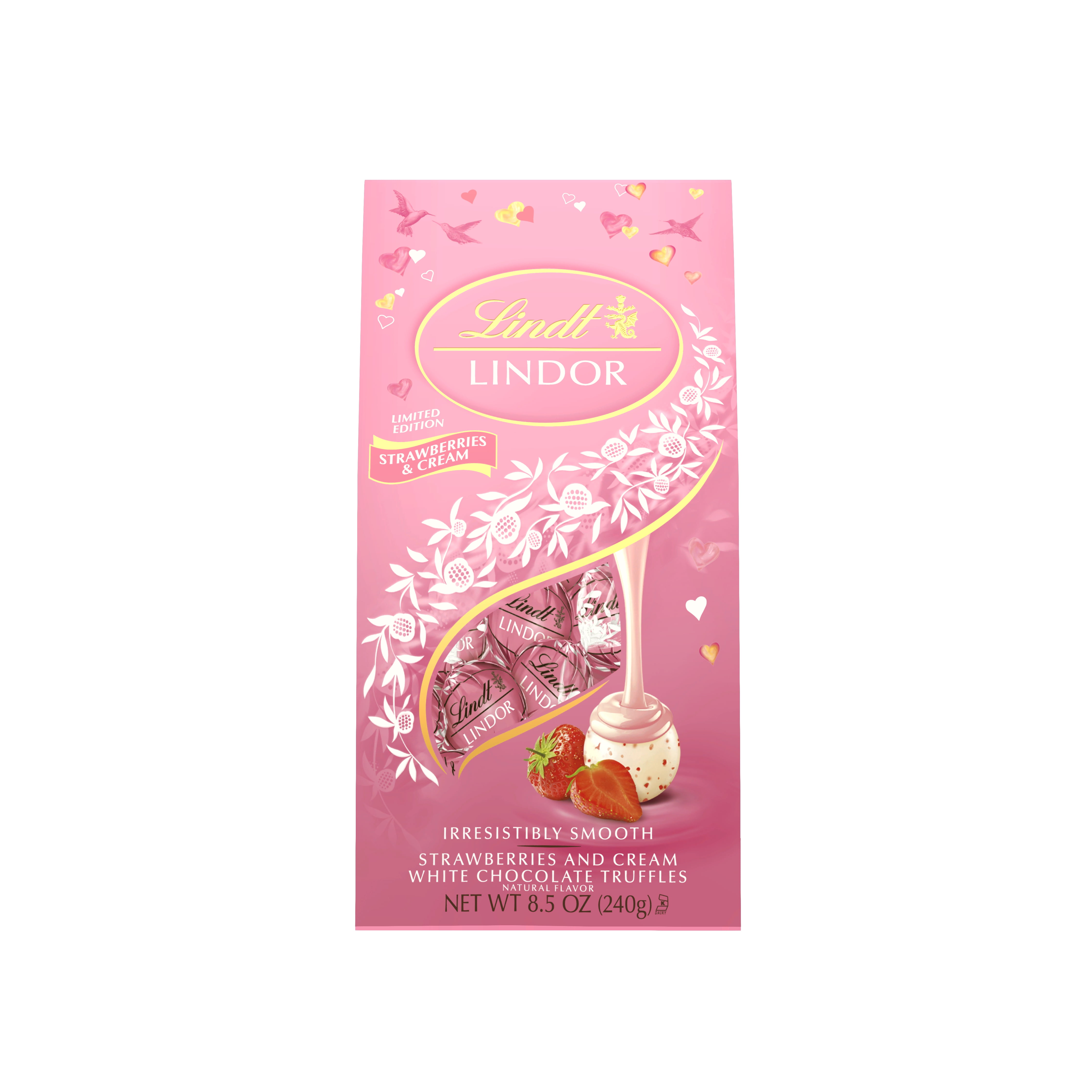 LINDOR Strawberries and Cream Bag 8.5oz