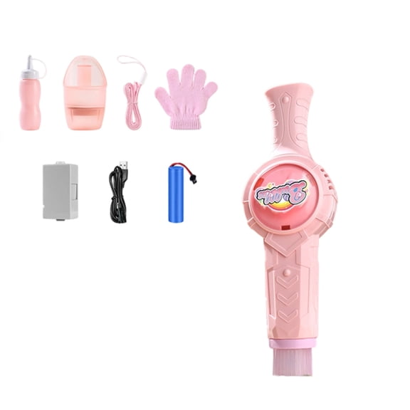 Sinyiin Easy Bubble Machine Handheld Bubble Device for Family Vacations Outings Joy
