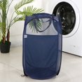 thumbnail image 5 of Cesta de lavandería plegable Cesta de lavandería de malla emergente plegable Bolsa de basura Organizador de juguetes Bolsa de almacenamiento Cesta de lavandería independiente con asa extendida Adepaton  CPB-US-WZY97-2, 5 of 5
