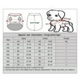 thumbnail image 2 of Cute Dog Clothes, Classic Warm Pet Swearshirt for Dogs Girls Boys, Four Legged Short Sleeves Round Neck Dog Shirts Sweater Coat Pullover Apparel Outfit for All Season, Suitable for Large Dogs, 3XL-9XL, 2 of 4