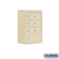 thumbnail image 1 of Salsbury Industries 19048-07SSK Cell Phone Storage Locker - 4 Door High Unit (8 Inch Deep Compartments) - 6 A Doors and 1 B Door - Sandstone - Surface Mounted - Master Keyed Locks, 1 of 4