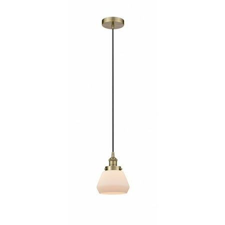 

Innovations Lighting - Fulton - 1 Light Mini Pendant In Industrial Style-9
