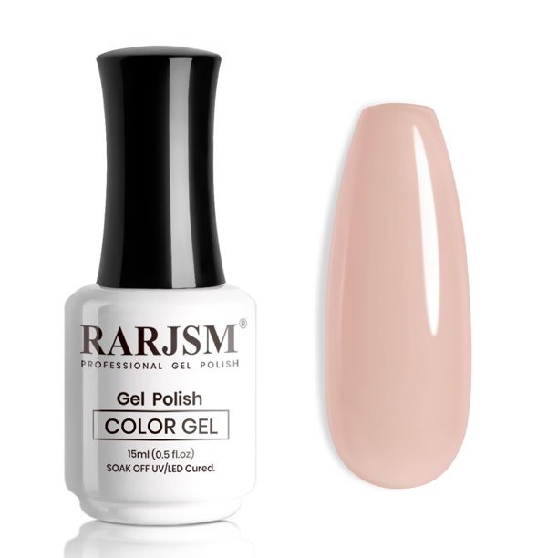 Esmalte de uñas RARJSM Nude Eggshell Pink 15 ml Soak off