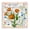 Pot Marigold Calendalula, variant on Stupell Industries Strawberry & Florals Uses Plants & Flowers Painting Black Floater Framed Canvas Art Print Wall Art, 18 x 18