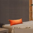 thumbnail image 2 of Qholemyo Cool Shredded Foam Body Pillow Hotel Quality Extra Long For Adults Bed Pillow With Zipper Pillowcase Core Set Home Goods, 2 of 3