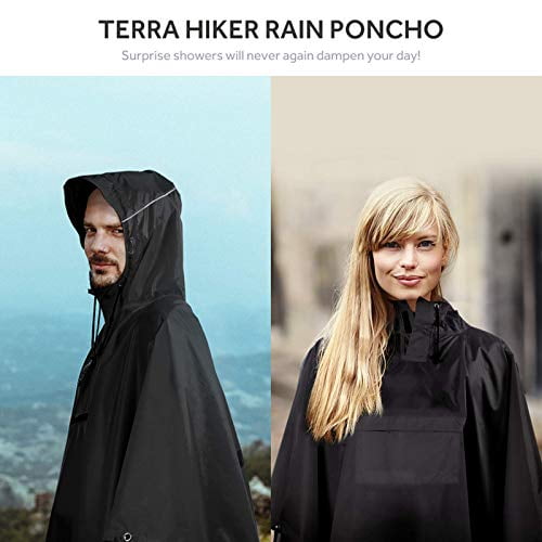Terra Hiker Waterproof Rain Ponchos 